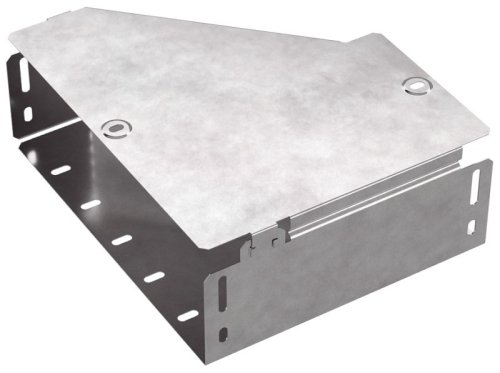 Переходник правый для лотка с крышкой Промрукав Стандарт 300х150х100 фото Переходник правый для лотка с крышкой Промрукав Стандарт 300х150х100 картинка